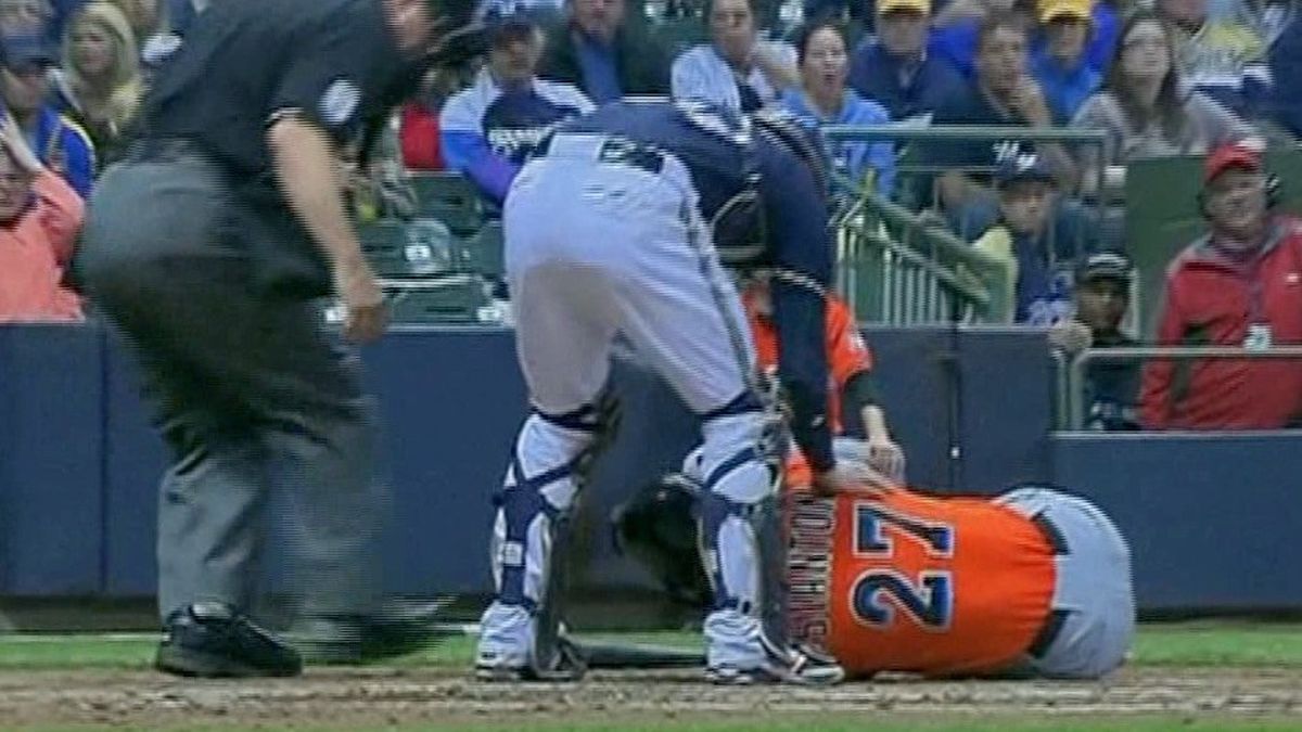 Stanton Sufre Fractura En El Rostro Tras Pelotazo