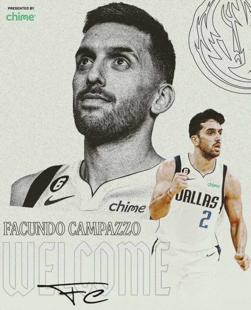 Nba Facundo Campazzo Es Nuevo Jugador De Los Dallas Mavericks