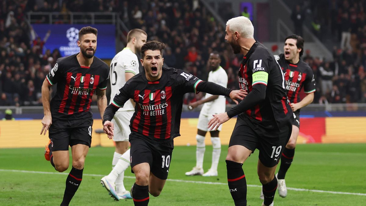 Champions League El Milan Le Pega Al Tottenham En La Ida