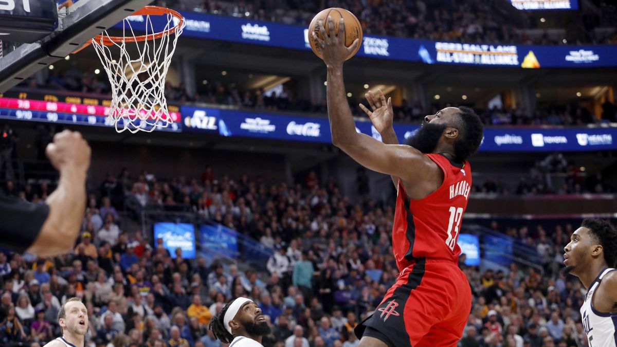 Con Puntos De Harden Rockets Ganan Al Jazz