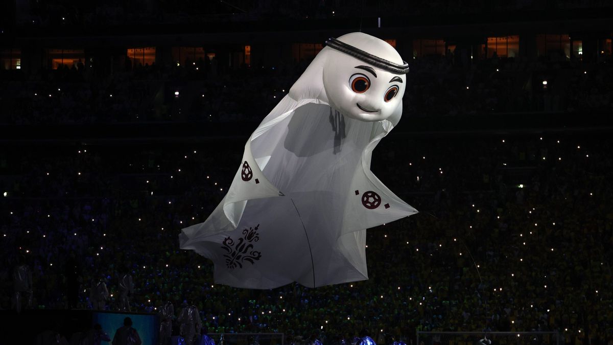 Qatar 2022 La Mascota Mundial sorprendió en inauguración