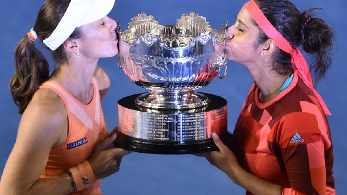 Martina Hingis Y Sania Mirza Ganan El Dobles Femenino En Australia