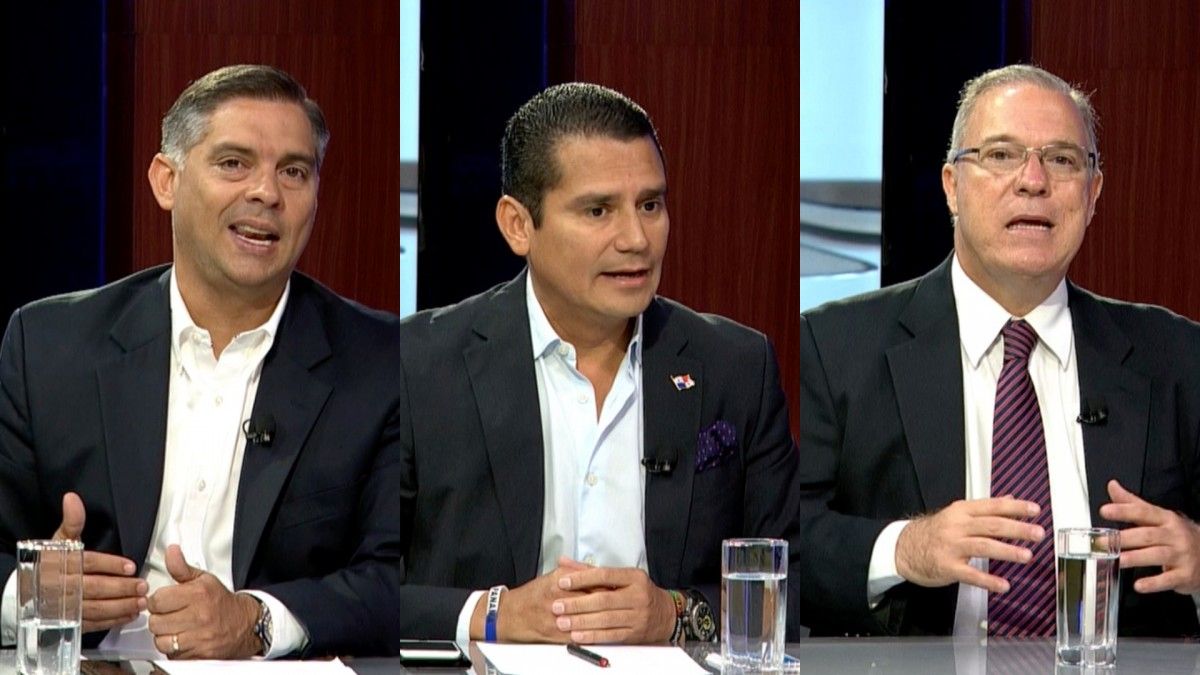 Tres candidatos a la Alcaldía de Panamá hablan de sus propuestas