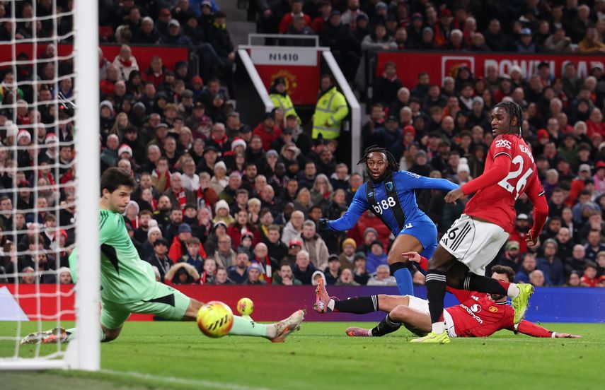 Premier League: Manchester United y Bournemouth empataron en jornada de goles