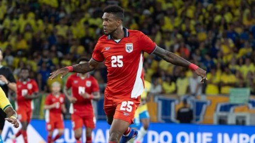 Roderick Miller en el amistoso entre Brasil y la Selección de Panamá Roderick Miller en el amistoso entre Brasil y la Selección de Panamá