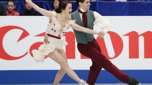 Los italianos Cappellini y Lanotte ganan el oro mundial en danza de patinaje
