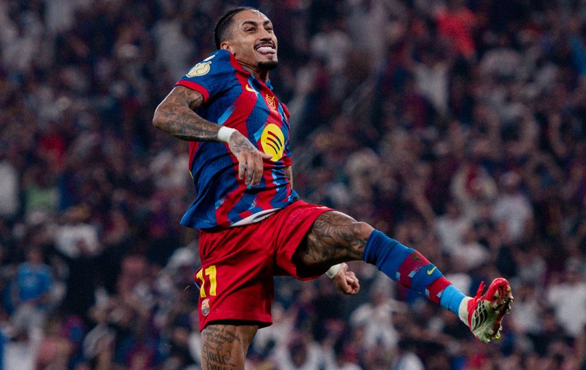 LaLiga: Raphinha se cae de la convocatoria del FC Barcelona para enfrentar a la Real Sociedad