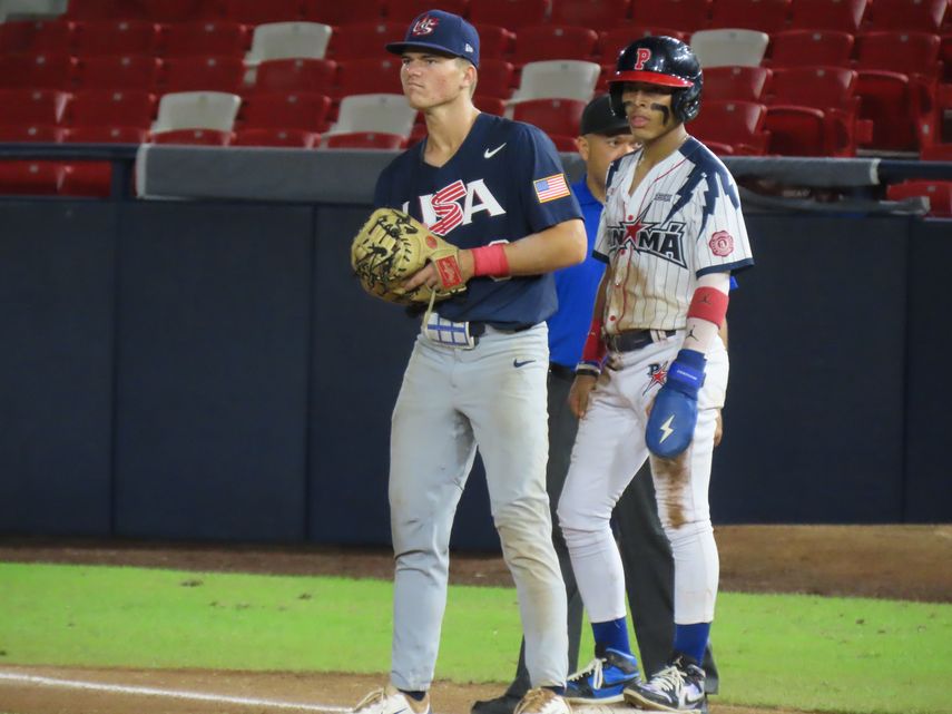 Premundial de béisbol U18: Panamá cae en duro encuentro ante Estados Unidos