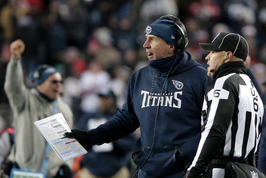 Titans rompen con coach Mularkey tras exitosa campaña