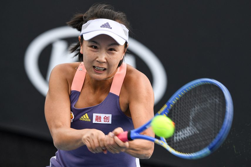 La WTA suspende torneos en China debido a la situación de Peng Shuai