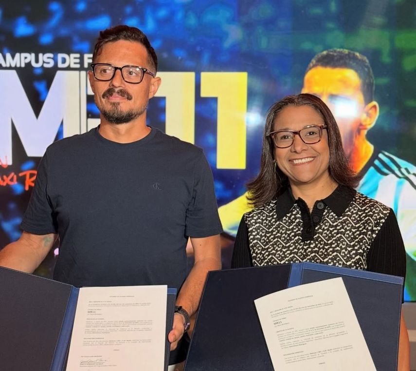 RPC con alianza exclusiva con el Campus del Fútbol MR11 de Maxi Rodríguez