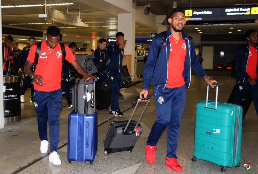 Panamá llegó a Minneapolis para su participación en la Copa Oro 2019