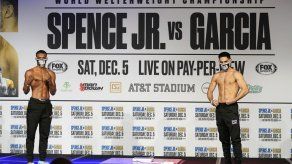 Spence enfrenta a García en primera pelea desde accidente