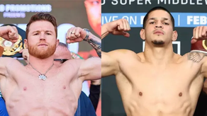 Saúl Canelo Álvarez y Edgar Berlanga cumplieron en la báscula