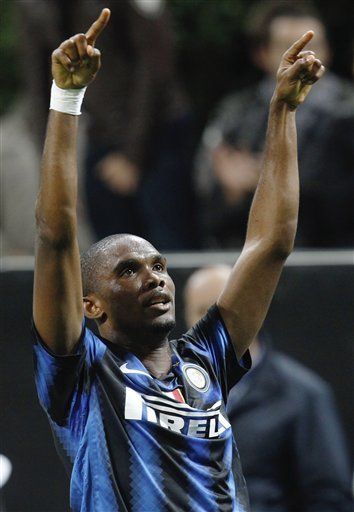 Campeones: Tripleta de Etoo le da la victoria al Inter
