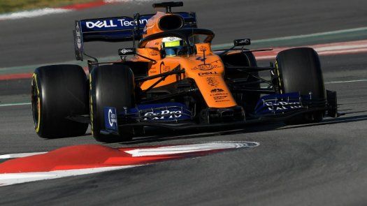 Norris (McLaren) firma el mejor tiempo del día en los ensayos de Barcelona