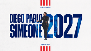 Diego Simeone renueva con el Atlético Madrid hasta el 2027&nbsp;