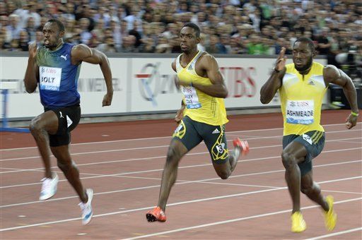 Bolt gana los 100 metros en Zurich
