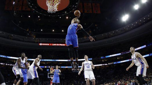 Thunder asegura playoffs en histórica actuación de Westbrook
