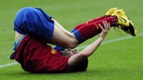 Iniesta podrí­a estar en la final de la Liga de Campeones