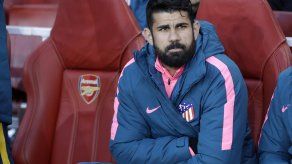 Diego Costa en horas bajas previo al Atlético-Barcelona