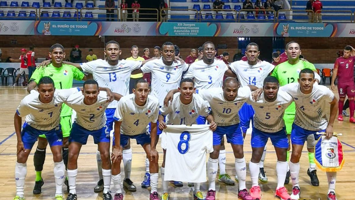Juegos Suramericanos 2022: Panamá Futsal derrotó a Venezuela