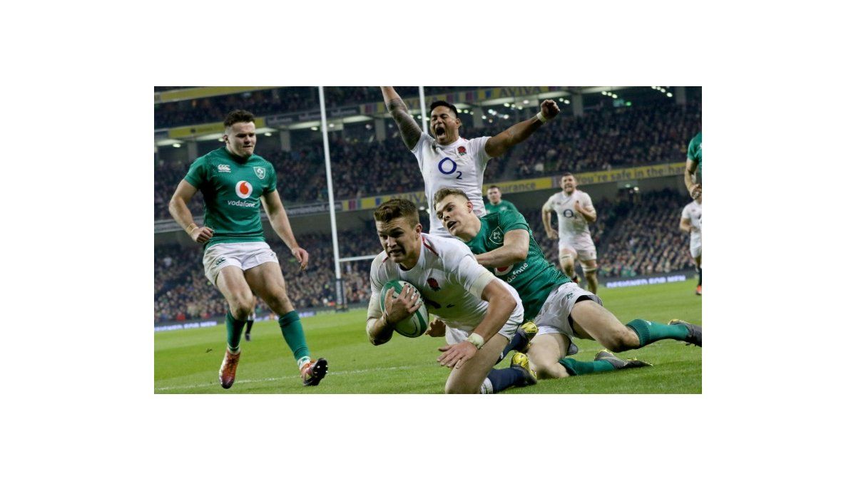 Irlanda cae ante Inglaterra y se desvanece sueño de un nuevo Grand Slam