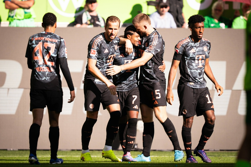 El Bayern Múnich le remontó al Wolfsburgo en la J1 de la Bundesliga