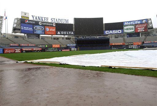 Rays-Yanquis se posterga por lluvia en Nueva York