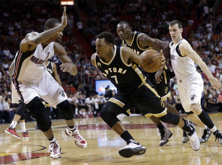 Raptors remontan y vencen al Heat