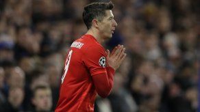 Lewandowski fuera un mes por lesión de tibia