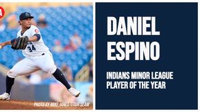 Daniel Espino elegido como Jugador del Año en las Menores