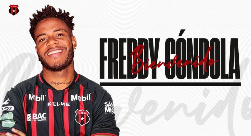 Freddy Góndola es nuevo jugador del Alajuelense