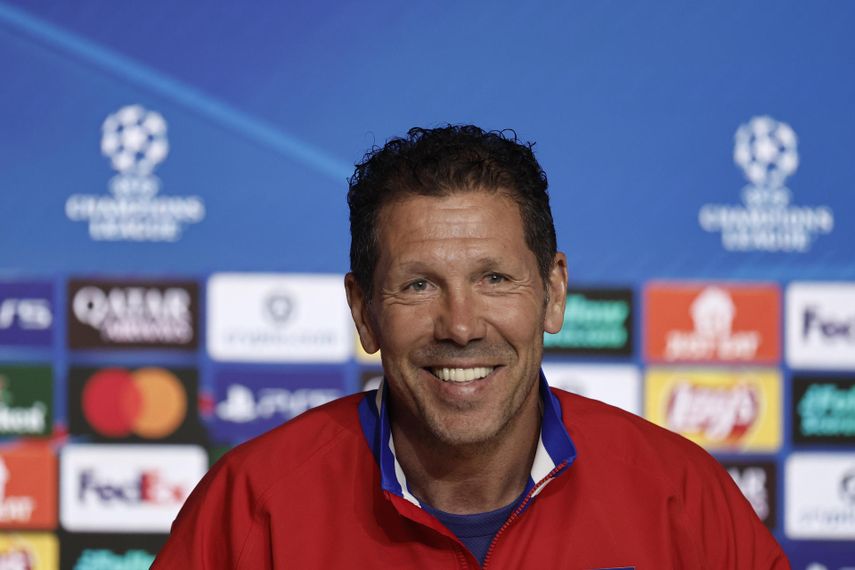 Diego Simeone: Queremos jugar el partido que imaginamos