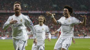 Campeones: Madrid celebra su final Atlético-Real