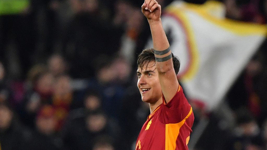 Serie A: Paulo Dybala anotó hat trick en triunfo de la Roma