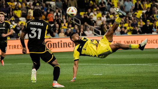 Aníbal Godoy marca golazo en el empate de Nashville ante Columbus Crew