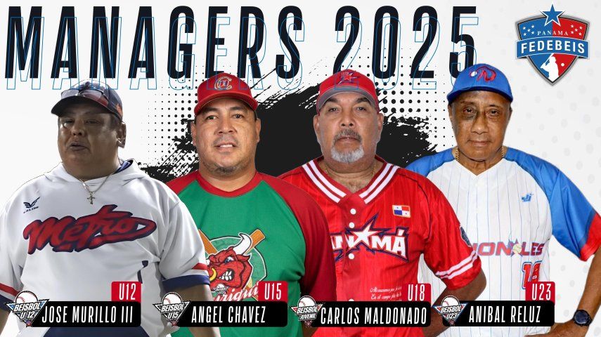 Panamá confirma sus managers para selecciones nacionales 2025