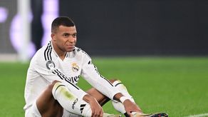 Kylian Mbappé sale lesionado en el Atalanta vs Real Madrid