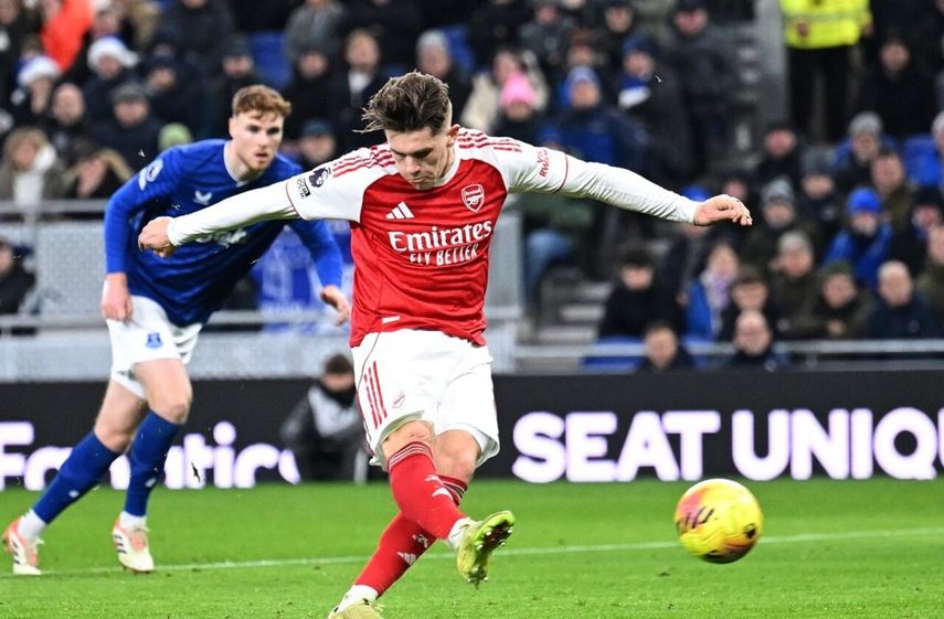 Premier League: Arsenal venció por la mínima al Everton