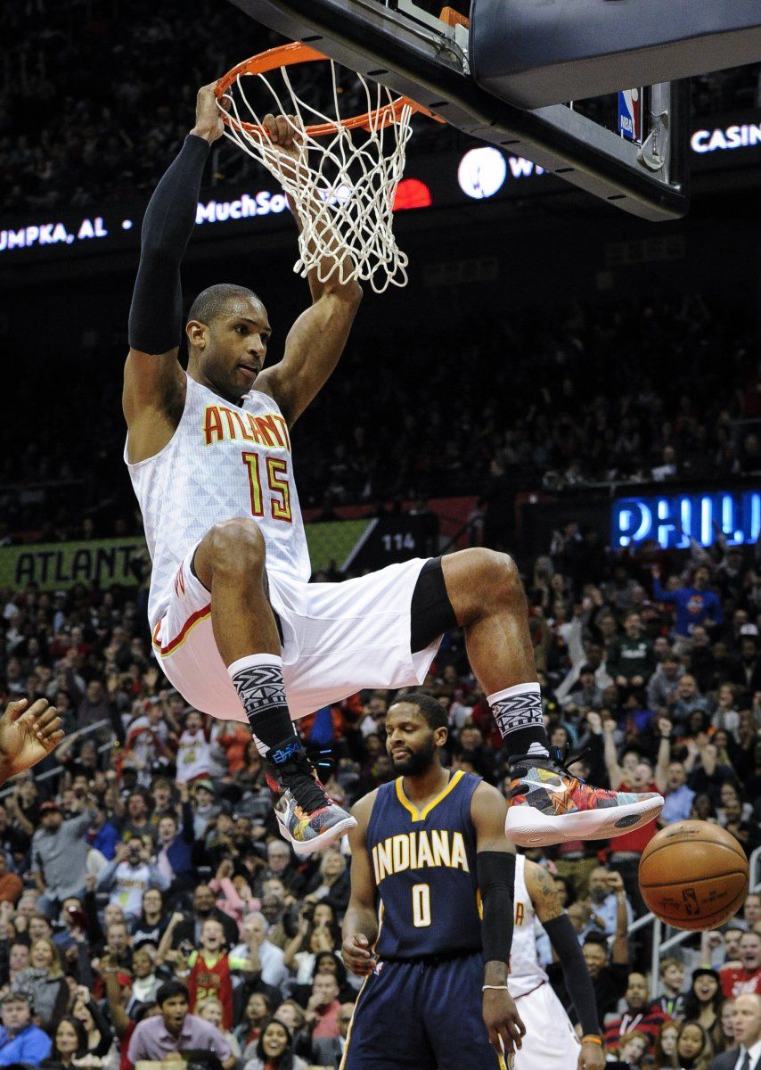 Millsap y Horford llevan a Hawks a vencer 102-96 a Pacers