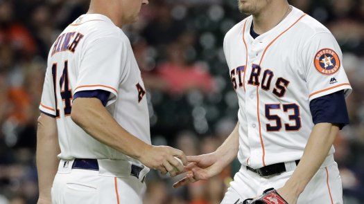 Astros envía al relevista Ken Giles a Triple-A
