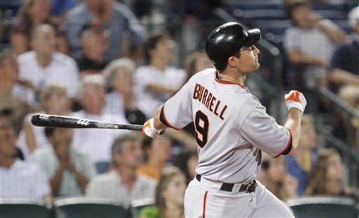 MLB: Gigantes 3, Bravos 2; Burrell decide con sacrificio