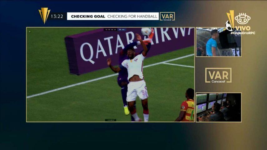 El gol de Catar fue al VAR en esta Copa Oro 2021