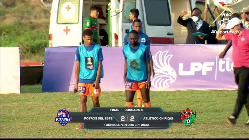 &nbsp;LPF: Potros del Este y Atlético Chiriquí empatan en la J8