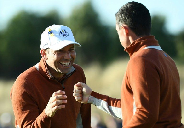 Sergio García sigue líder en el Abierto de golf de Sun City