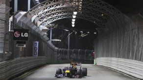 F1: Vettel el más veloz en última práctica del GP de Singapur