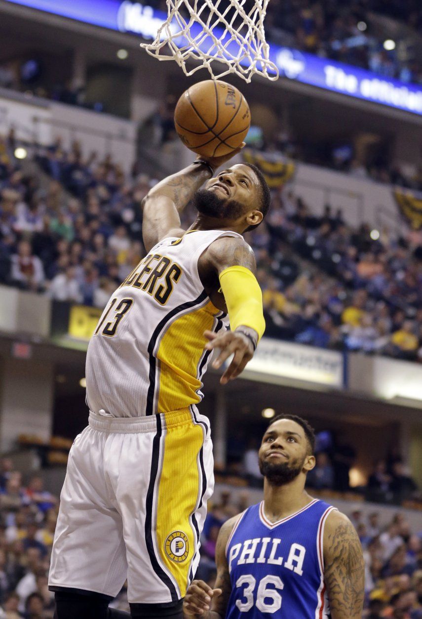 Turner y George comandan triunfo de Pacers ante 76ers