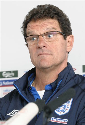 Inglaterra: Capello dice que su plantel aún tiene tres vacantes
