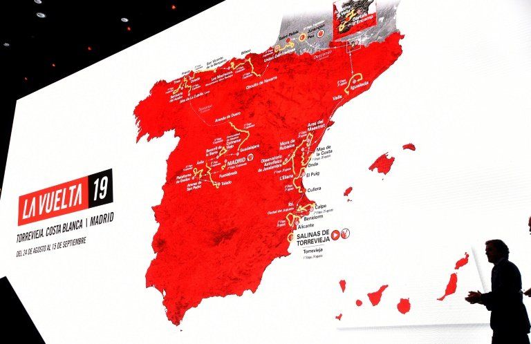 Lucha muy incierta entre los aspirantes al maillot rojo de la Vuelta a España-2019
